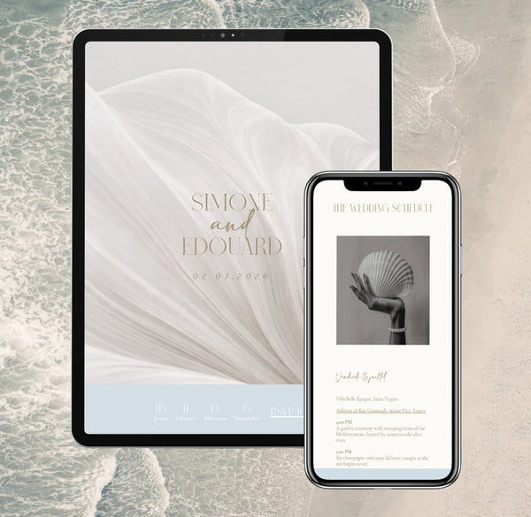 Perla / Luxury Wedding Website