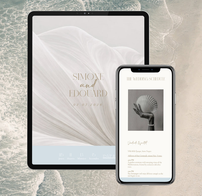 Perla / Luxury Wedding Website
