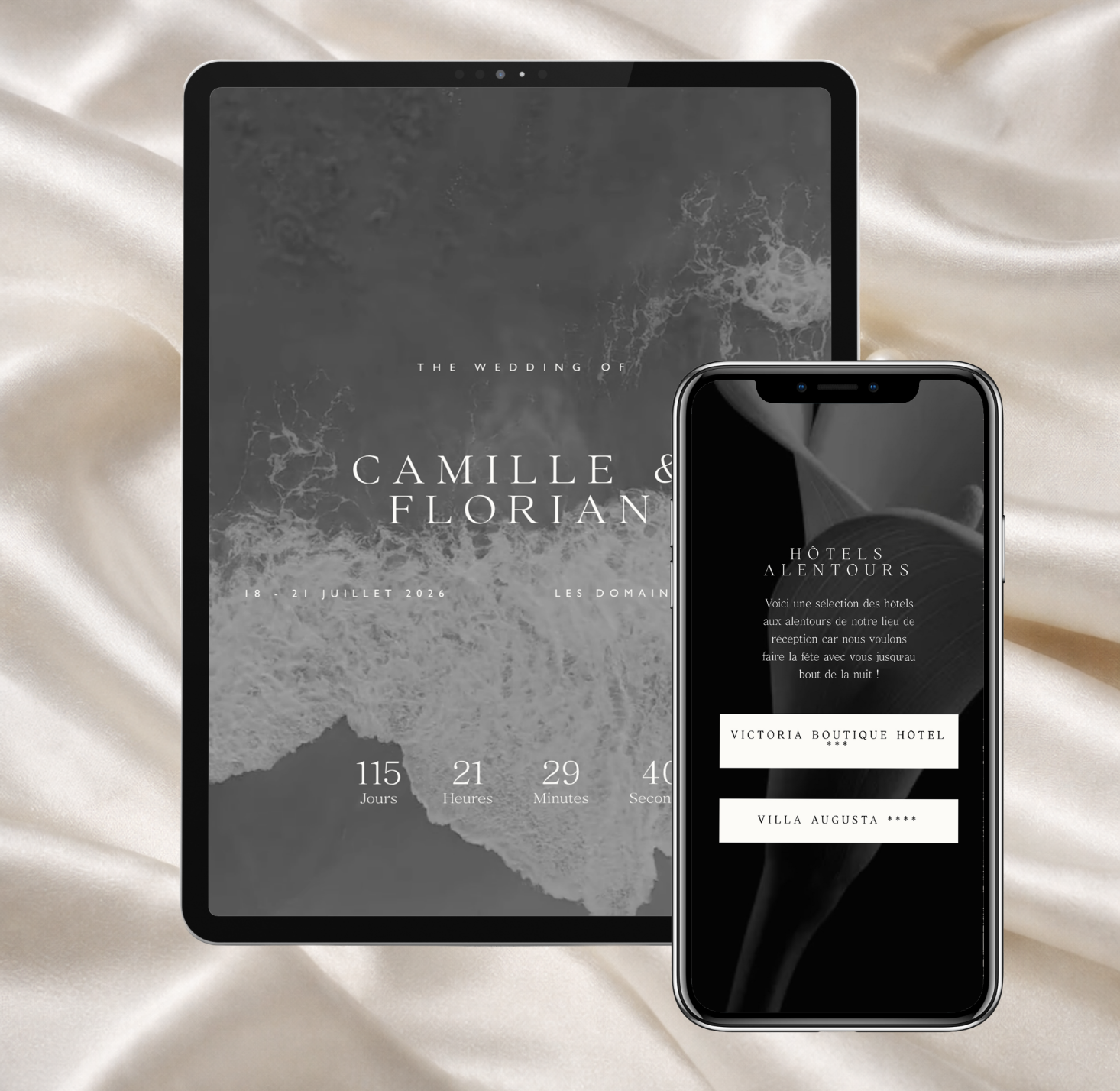 Monaco / Luxury Wedding Website