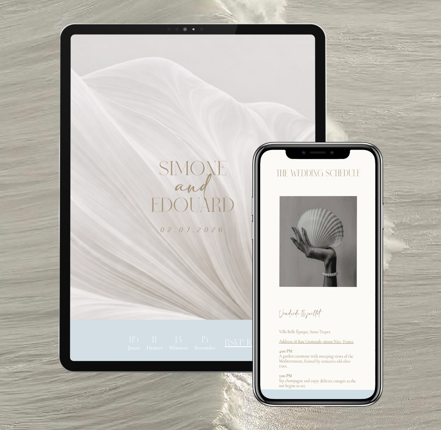 Perla / Luxury Wedding Website